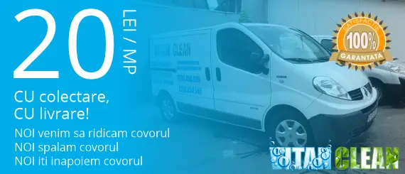 pret spalat covoare cu livrare